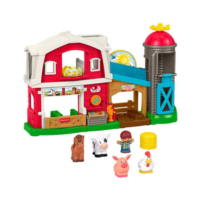 Mattel Fisher Price Jgx07 Granja De Animales Little People