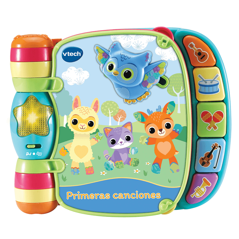 Vtech Baby 80-166777 Libro Interactivo Primeras Canciones Para Bebe