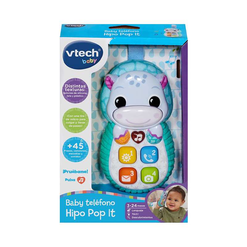Vtech Baby 80-566822 Telefono De Bebe Hipo Pop It