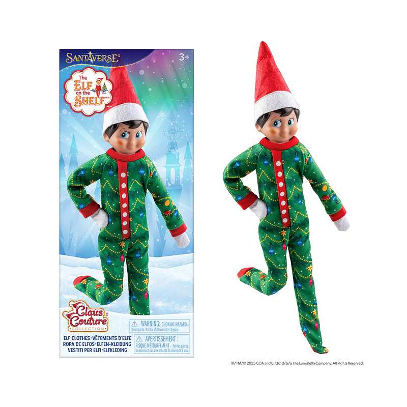 The Elf On The Shelf  Ccbrightpj Claus Couture Dormir Bien Bri