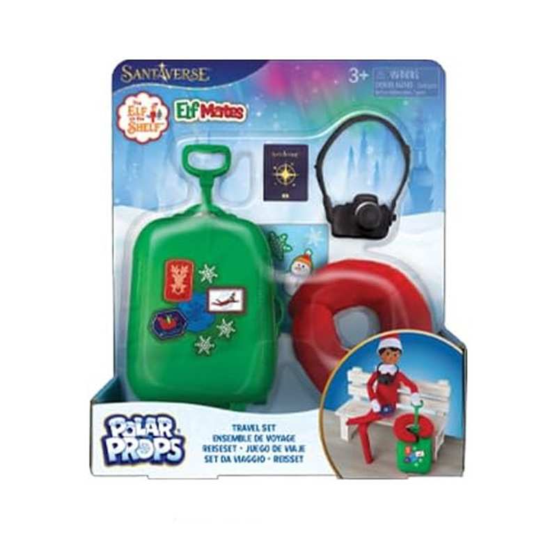 The Elf On The Shelf  Propssccr Kit Accesorios Polares Puesto Polo Norte