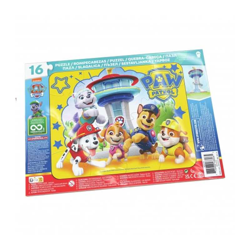 Spin Master Paw Patrol 6067579 Rompecabezas 16 Piezas