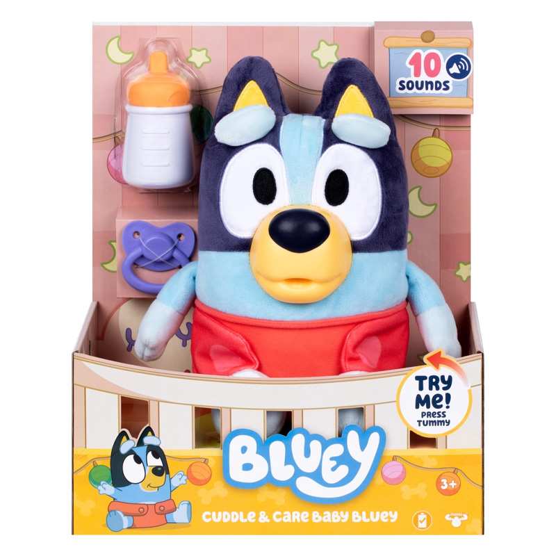 Moose Bluey 18980 Peluche Bebe Viste Juego S13