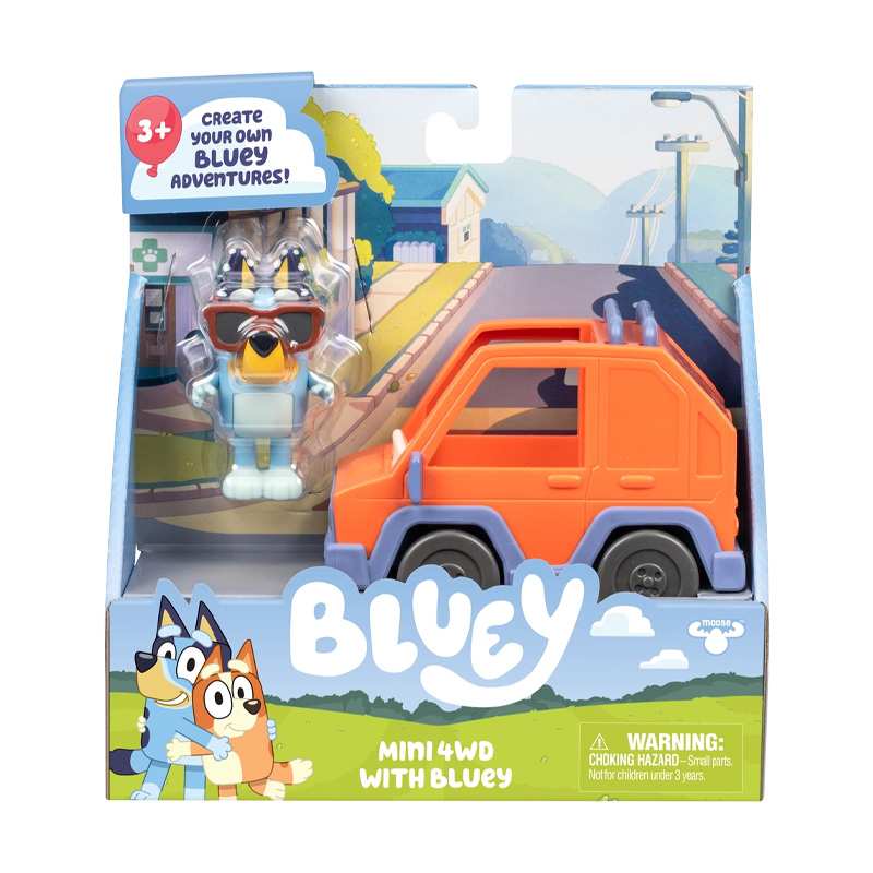 Moose Bluey 18923 Vehiculo Basico Surtido S13