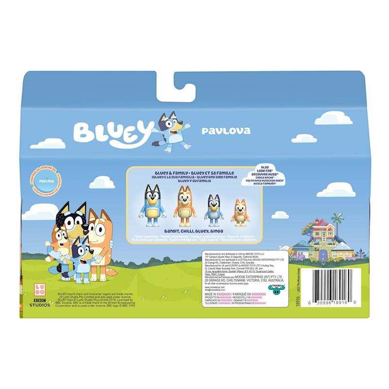 Moose Bluey 19116 Set X 14 Familia Y A S13