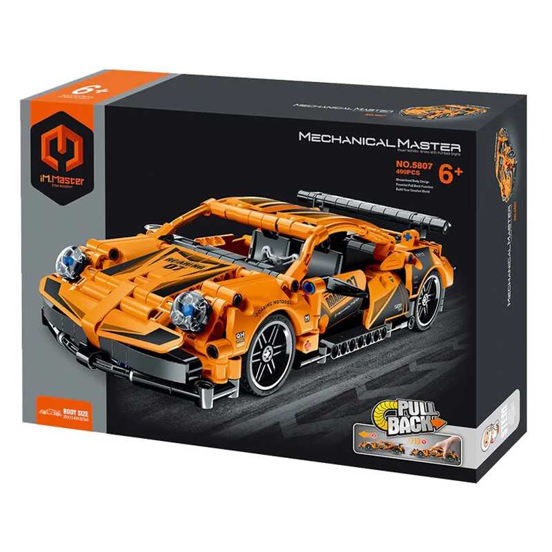 Im.Master Mechanical Master 5807 Bloques Super Auto 490 Piezas
