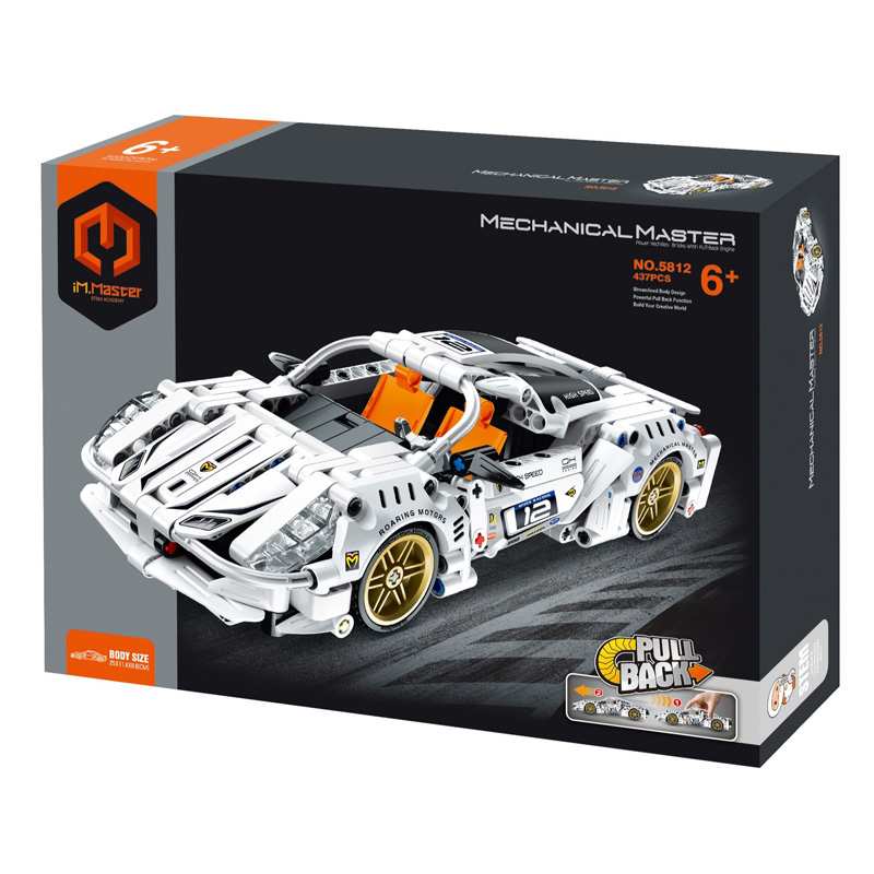 Im.Master Mechanical Master 5812 Bloques Super Auto 437 Piezas