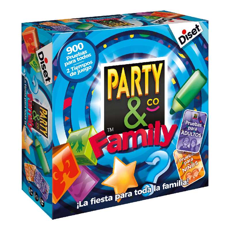 Nasa  10118- Juego De Mesa Party And Co Family Espanol