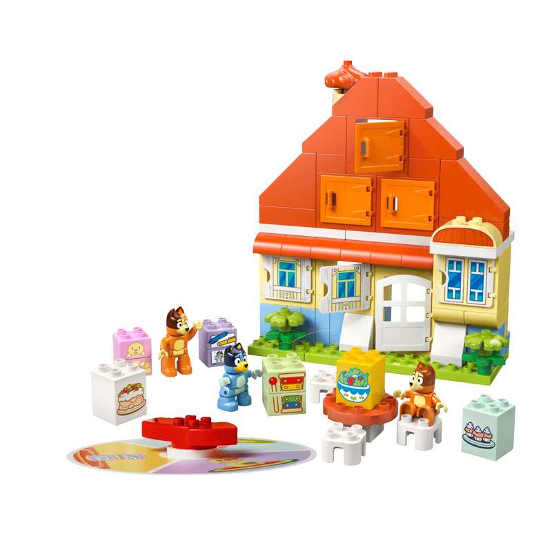 Lego Duplo 10459 Casa Familiar De Bluey Con Juego De Memoria