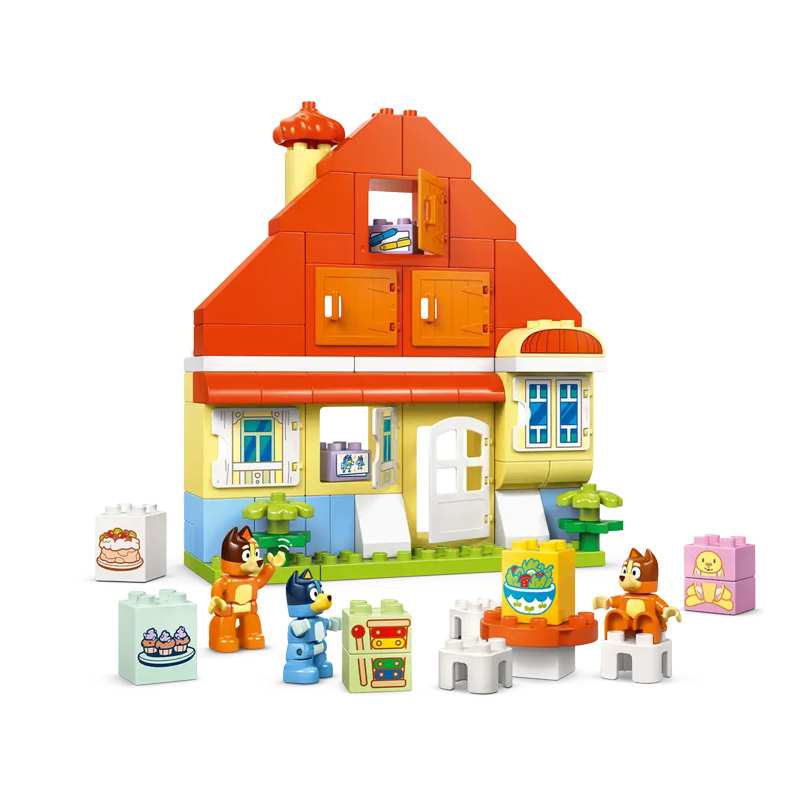 Lego Duplo 10459 Casa Familiar De Bluey Con Juego De Memoria
