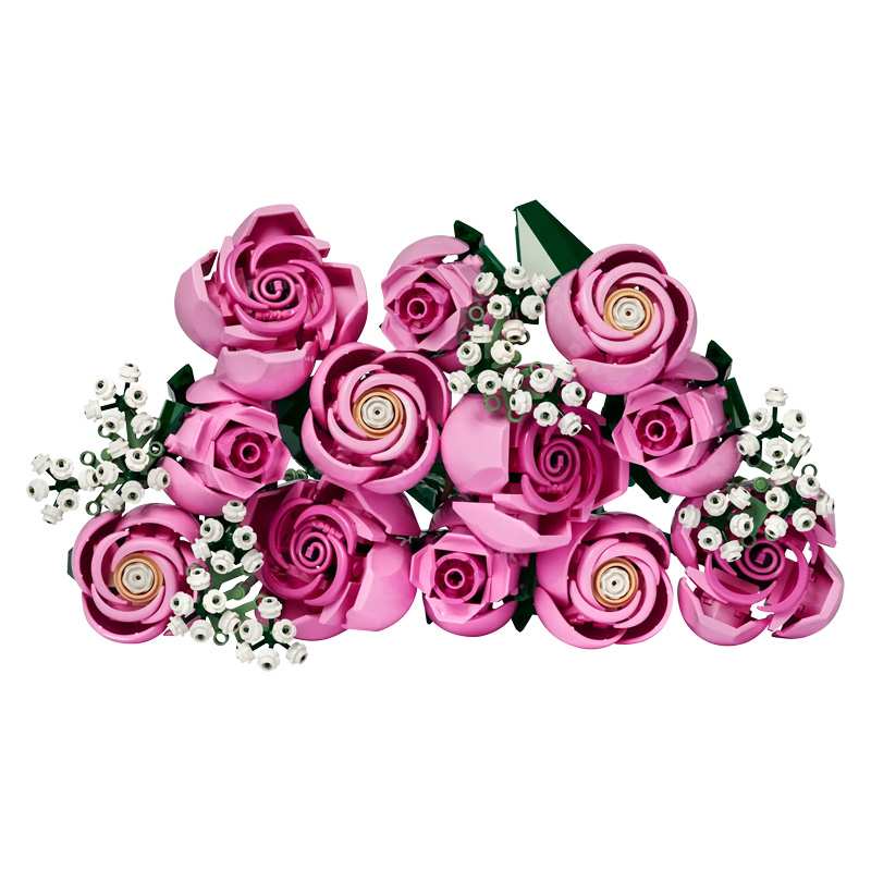 Lego Botanicals 10374 Ramo De Rosas Rosadas