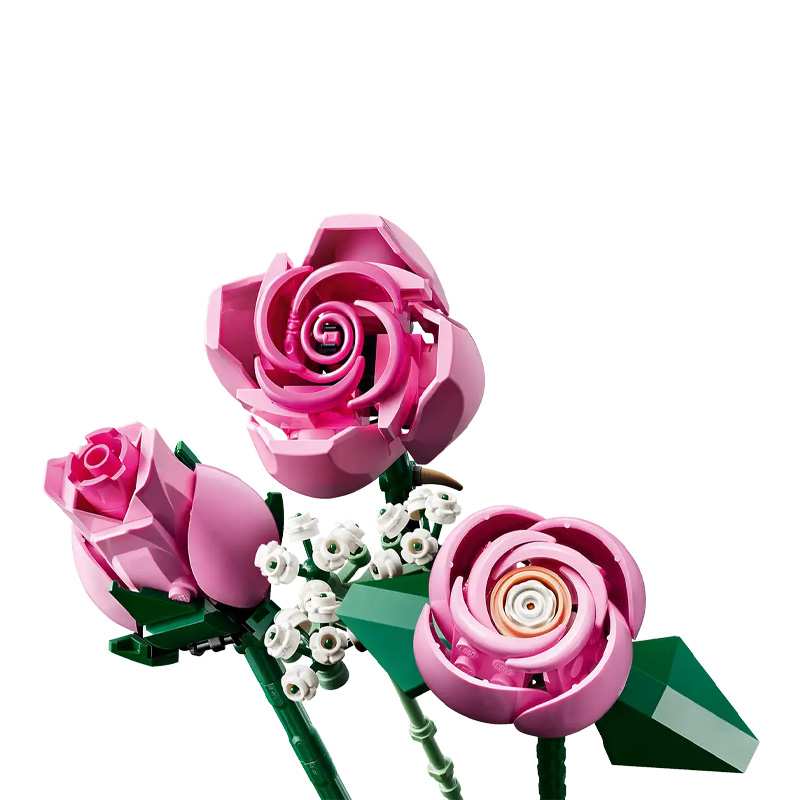 Lego Botanicals 10374 Ramo De Rosas Rosadas