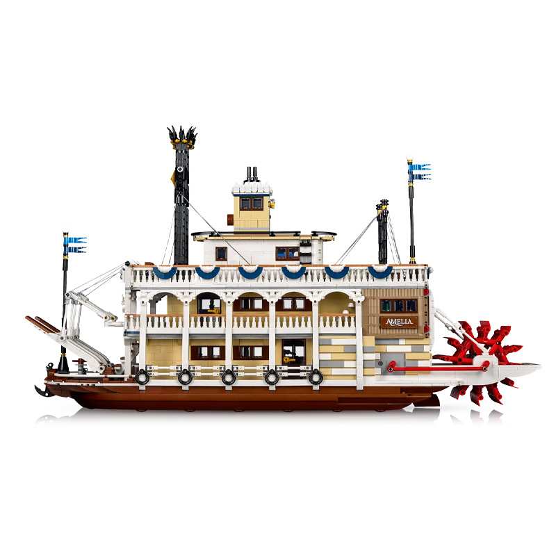 Lego Ideas 21356 Barco De Vapor Del Rio