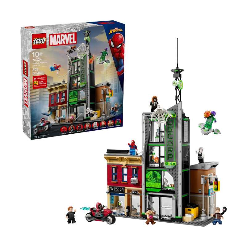 Lego Marvel 76324 Spiderman Contra Oscorp