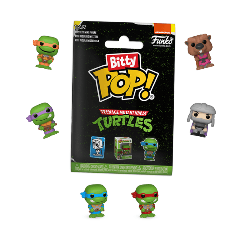 Funko Pop! 72651 Bitty Tortugas Ninja Comics Surtido