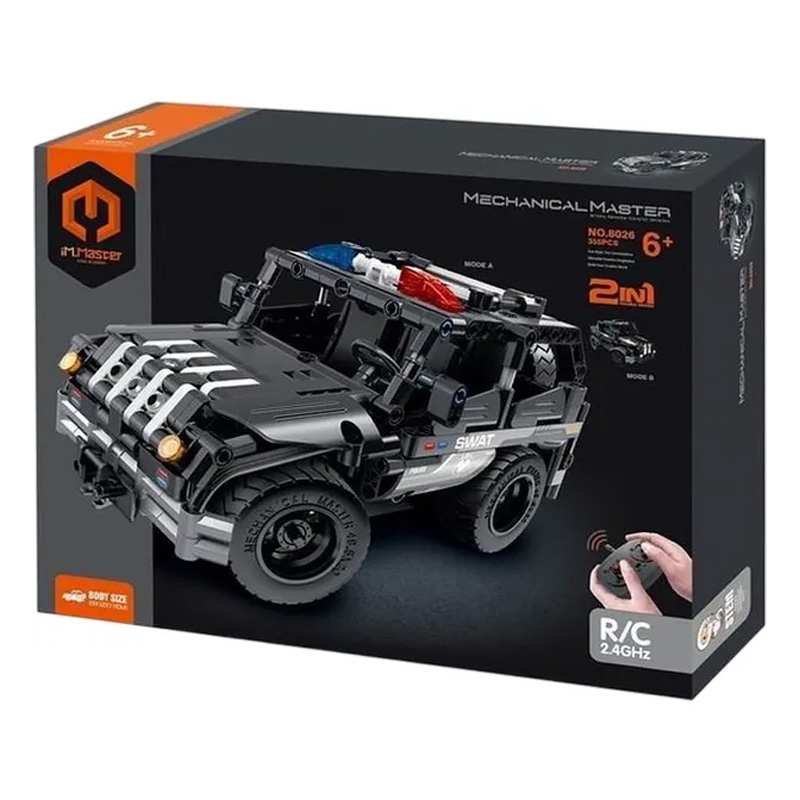 Im.Master Mechanical Master 8026 Auto Policial 2 En 1 Control Remoto 355 Piezas