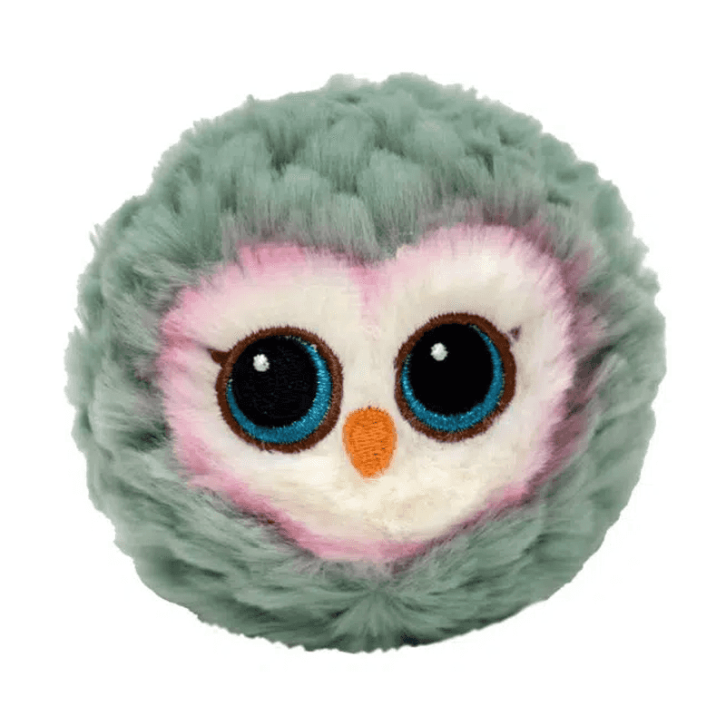 Boing Toys Ty Beanie Babies 83085 Bouncers Feathers Buho Gris Regular