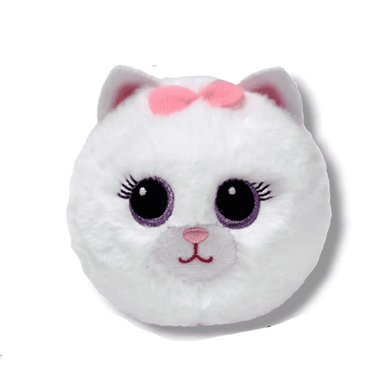 Boing Toys Ty Beanie Babies 83086 Bouncers Purdy Gato Blanco Regular