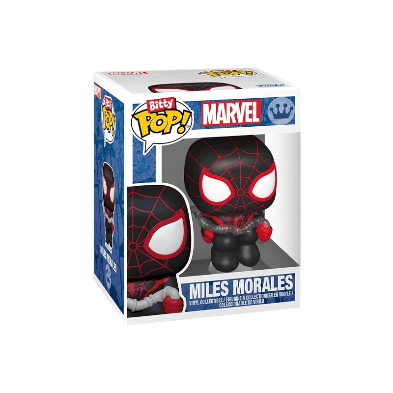 Funko Pop! 88938 Bitty Spiderman Paquete 2 Miles Morales Y Spider Gwen Figuras Vinil