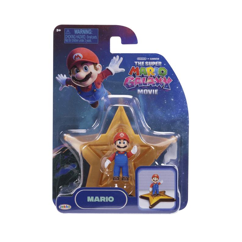 Jakks Pacific Super Mario Galaxy 432234 Mini Figura Embargada Con Accesorio Basico Ola 1