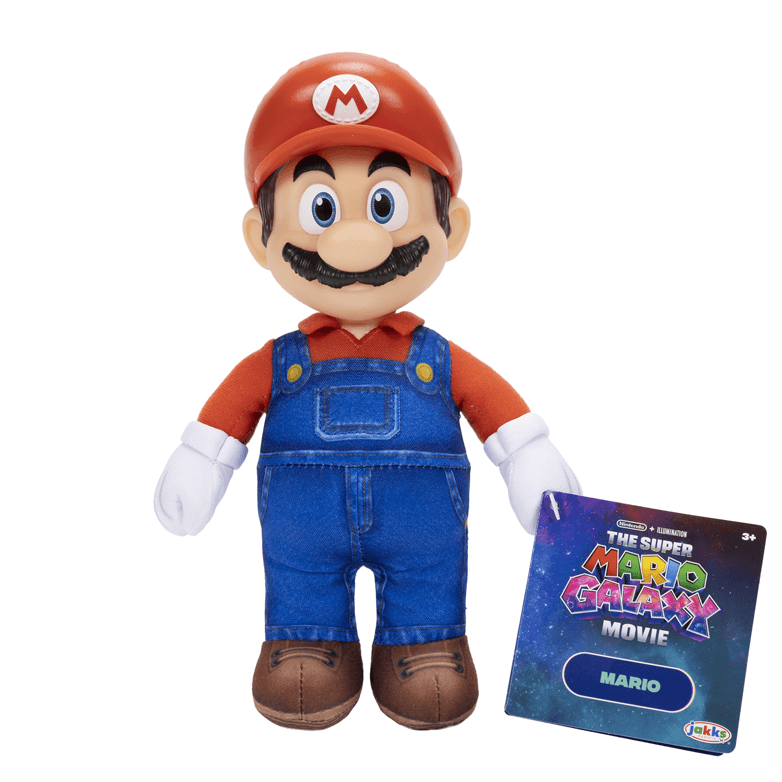 Jakks Pacific Super Mario Galaxy 432354 Peluche Proyecto Basico Rotomoldeado Surtido