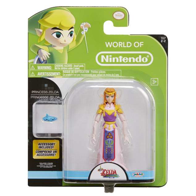 Jakks Pacific Nintendo 428604 Figuras Zelda Mezcla De Franquicias Ola 4 De 4 Pulgadas