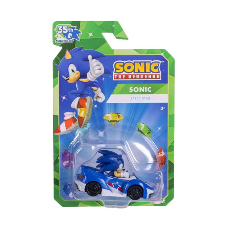 Jakks Pacific Sonic 431384 Die Cast Vehiculos Escala 1 64 35 Aniversario Ola 10