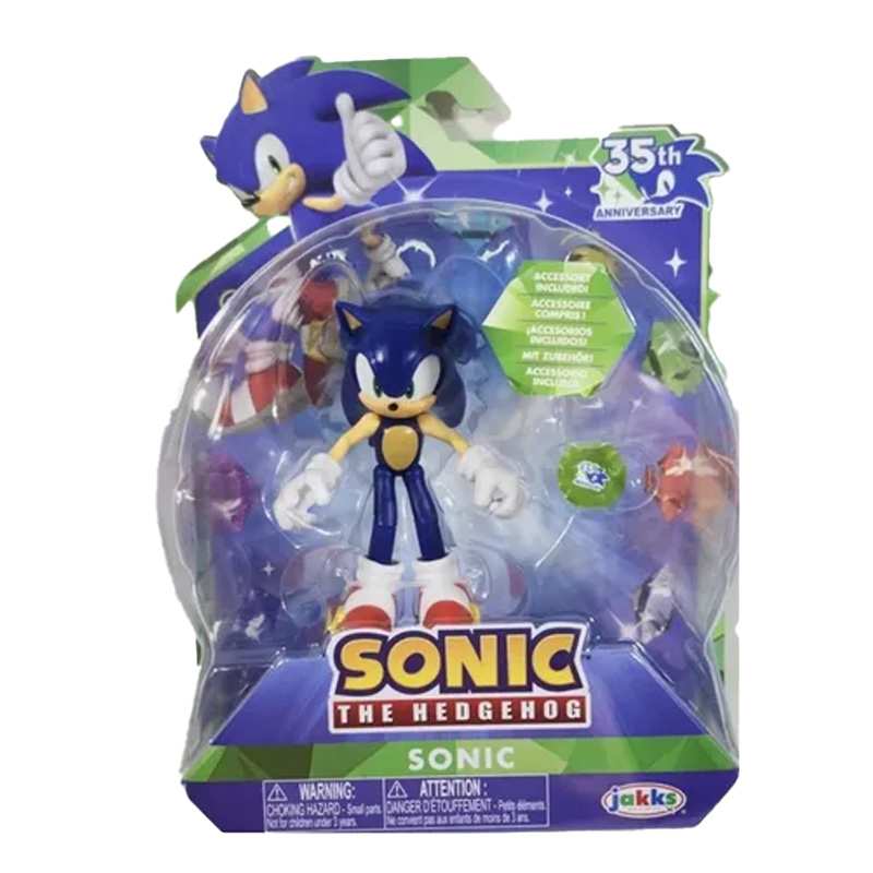 Jakks Pacific Sonic 431524 Figuras 35 Aniversario Ola 1 4 Pulgadas