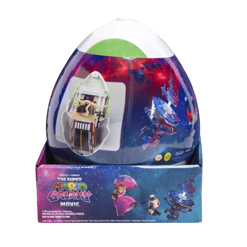 Jakks Pacific Super Mario Galaxy 432244 Yoshi Embargado Playset Basico
