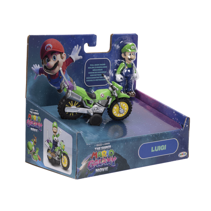 Jakks Pacific Super Mario Galaxy 432324 Vehiculos Proyecto Surtido Ola 1