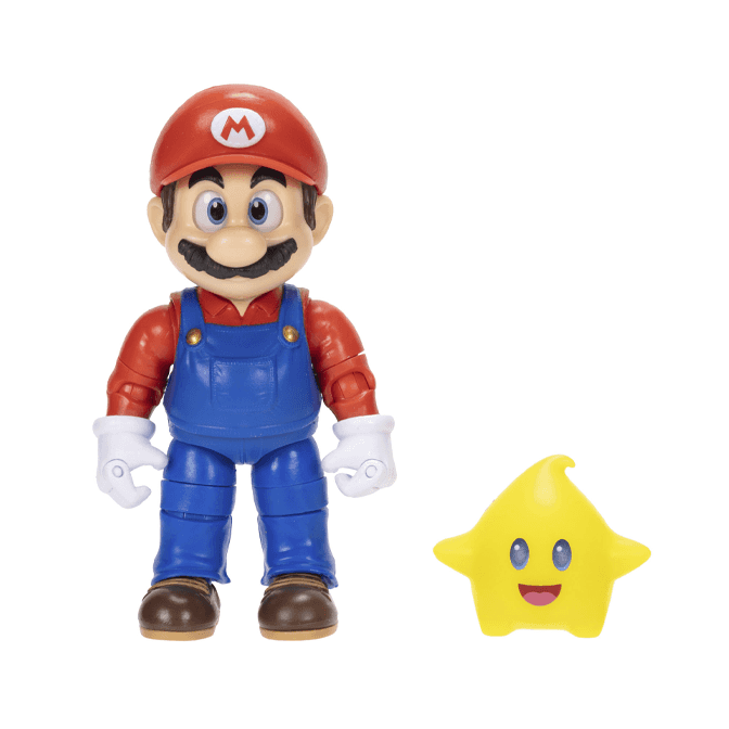 Jakks Pacific Super Mario Galaxy 432294 Figuras Proyecto 5 Pulgadas Surtido Ola 1