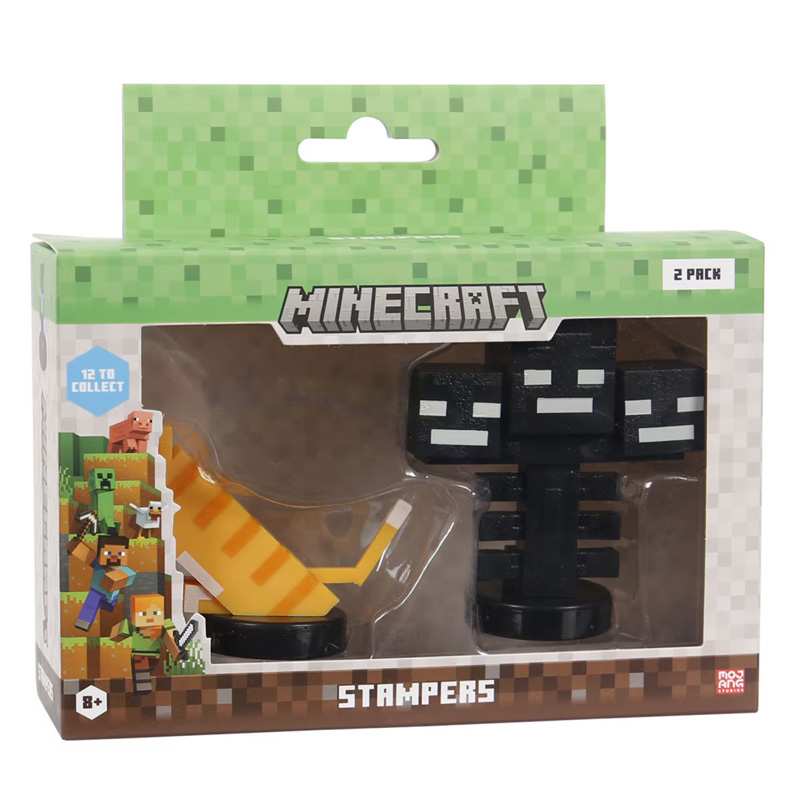 Pmi Kind Word Minecraft Mc5015 Set Minecraft Stamper 2 Figuras