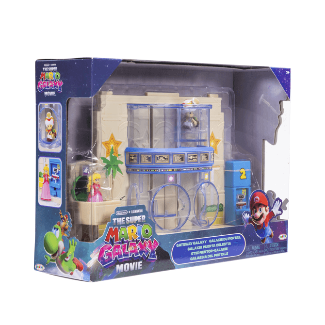 Jakks Pacific Super Mario Galaxy 432274 Diorama Proyecto Modelo 1