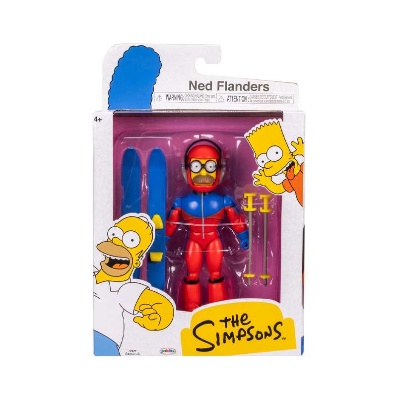 Jakks Pacific Los Simpsons 197674 Figuras Surtidas Ola 6 Paquete De 5