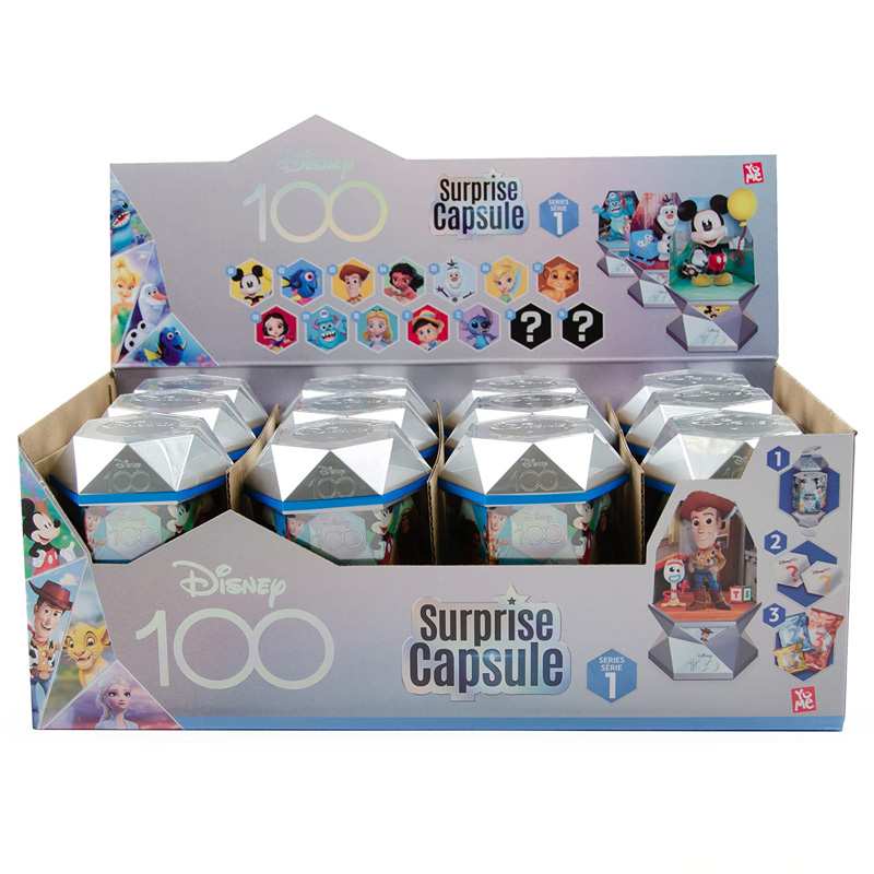 Yume Disney 19551 Capsulas Sorpresa Disney 100 Serie 1
