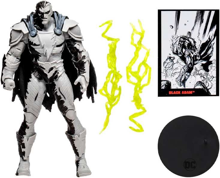 Mcfarlane Toys Dc Comics 15894 Black Adam Direct Figura 7 Pulgadas