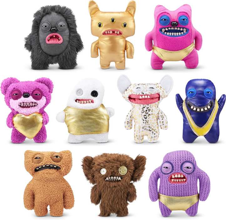 Zuru Fugglers 15708 Dorado Peluche 9 Pulgadas