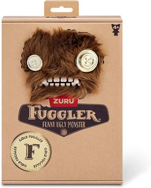 Zuru Fugglers 15708 Dorado Peluche 9 Pulgadas