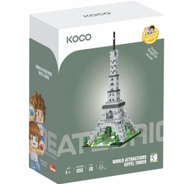 Koco Creator 2055 Rompecabezas Torre Eiffel 538 Piezas