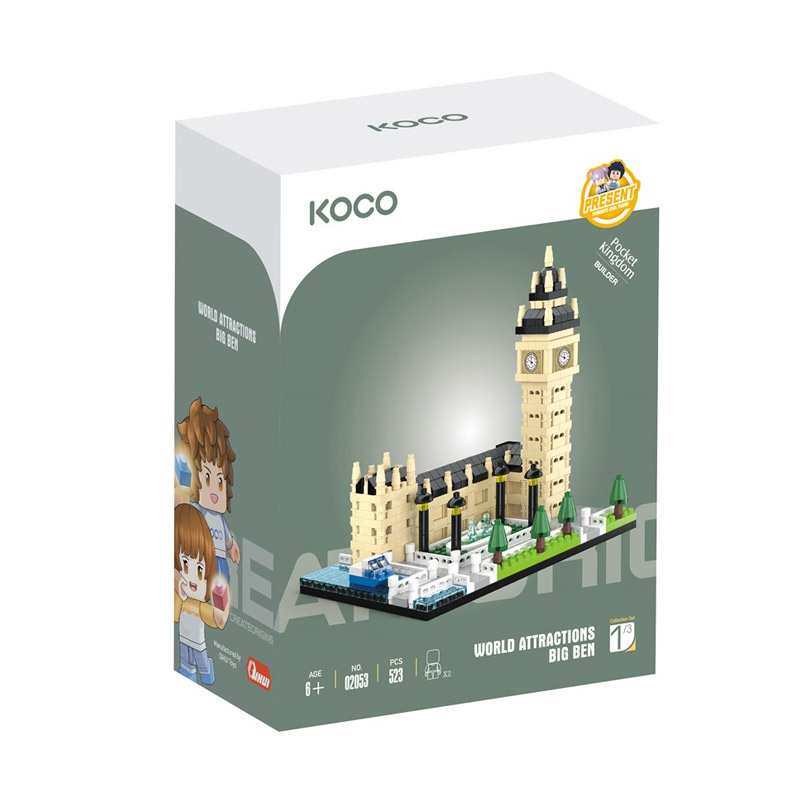 Koco Creator 2053 Rompecabezas Big Ben 523 Piezas