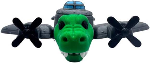 Brainrot AI Iba-Pelmx-1-Cv-Coc Peluche Bombardiro Cocodrilo 25 Cm