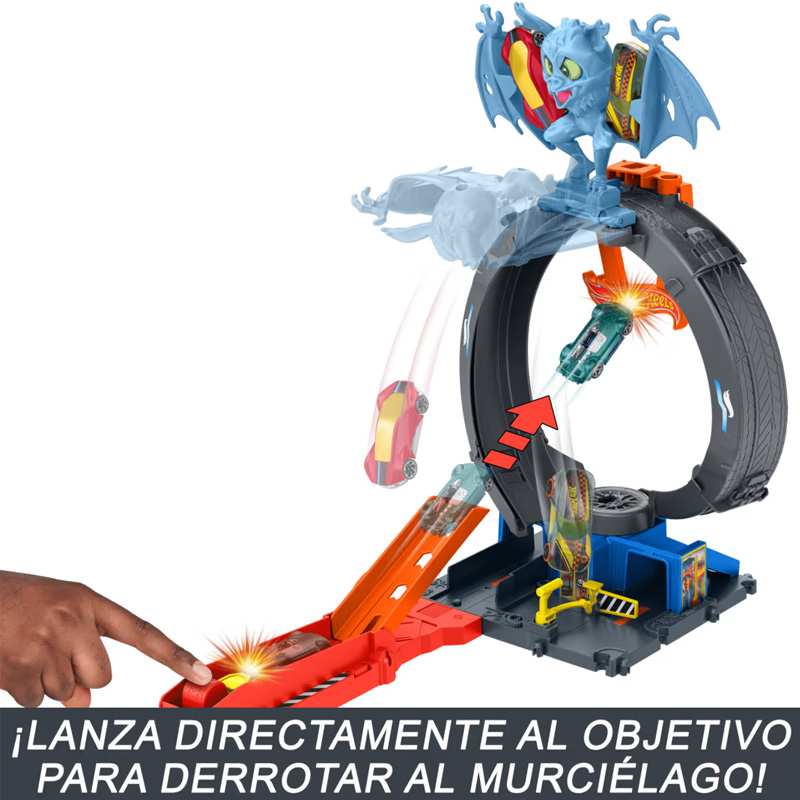 Mattel Hot Wheels Htn78 Ataque De Murcielagos