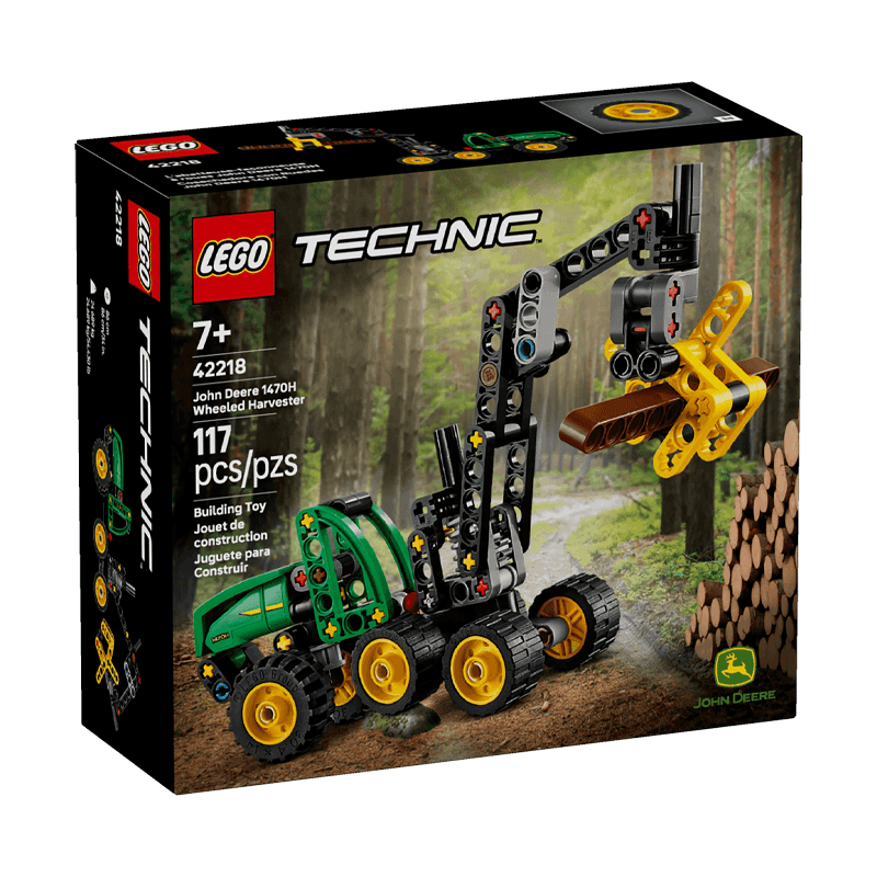 Lego Technic 42218 John Deere 1470H Cargador Forestal