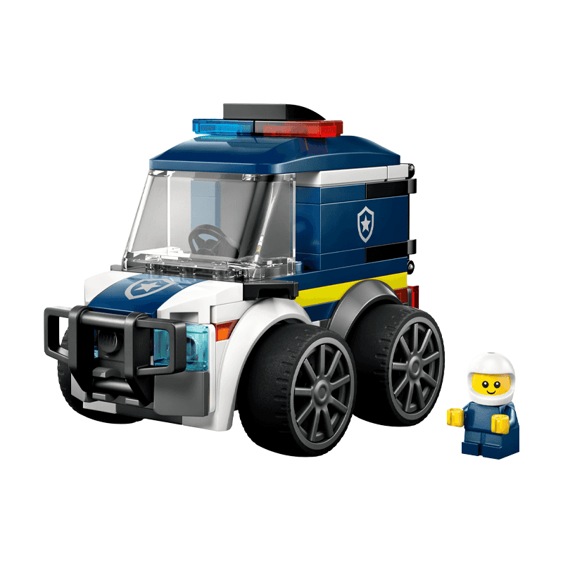 Lego City 60481 Vehiculos Paseo Camion De Policia