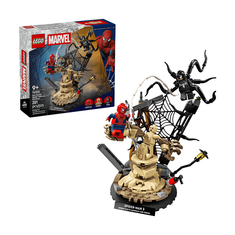 Lego Marvel 76334 Batalla Epica Spiderman Contra Sandman
