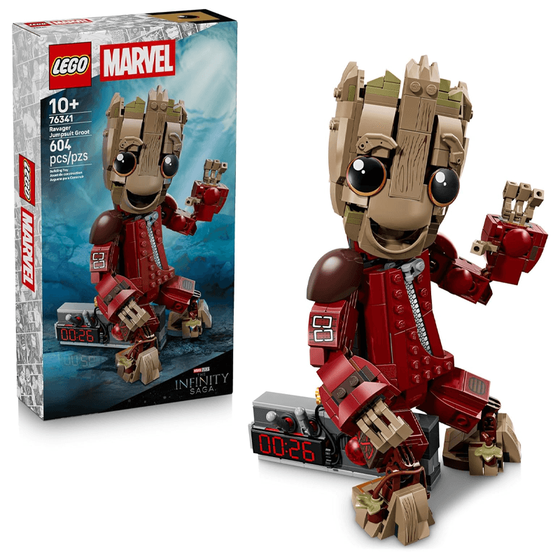 Lego Marvel 76341 Super Heroe Ravager Jumpsuit Groot