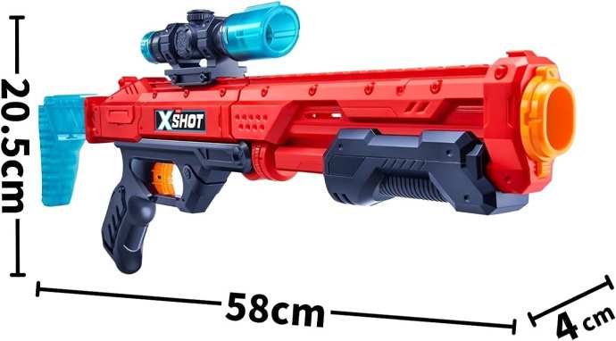 Zuru Xshot 36875 Excel Accion Cerrojo Serie 1 16 Dardos