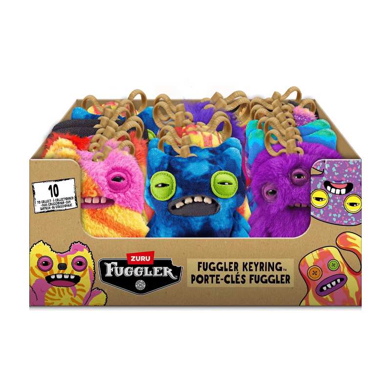 Zuru Fugglers 15760Uq1 Llaveros Peluche De Etiqueta Colgar 5 Pulgadas Serie 6