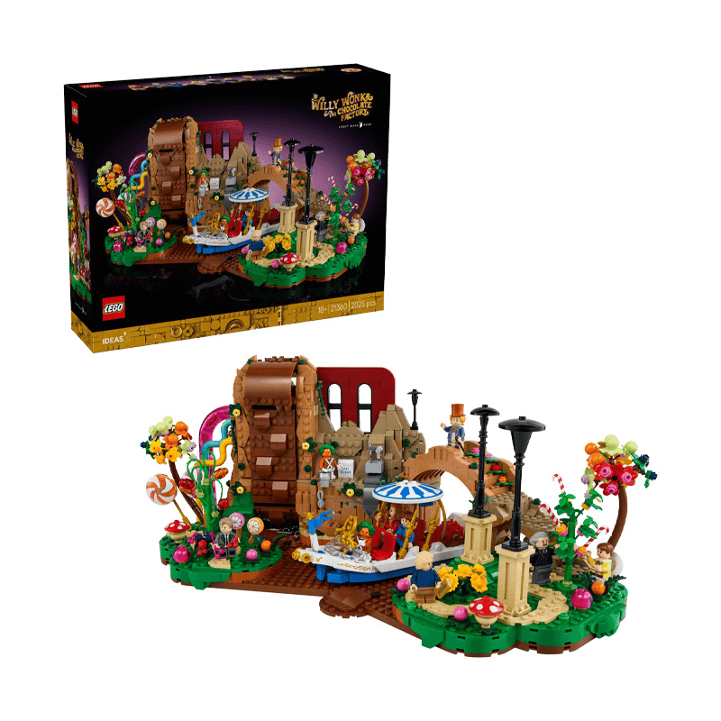 Lego Ideas 21360 Willy Wonka Y La Fabrica De Chocolate