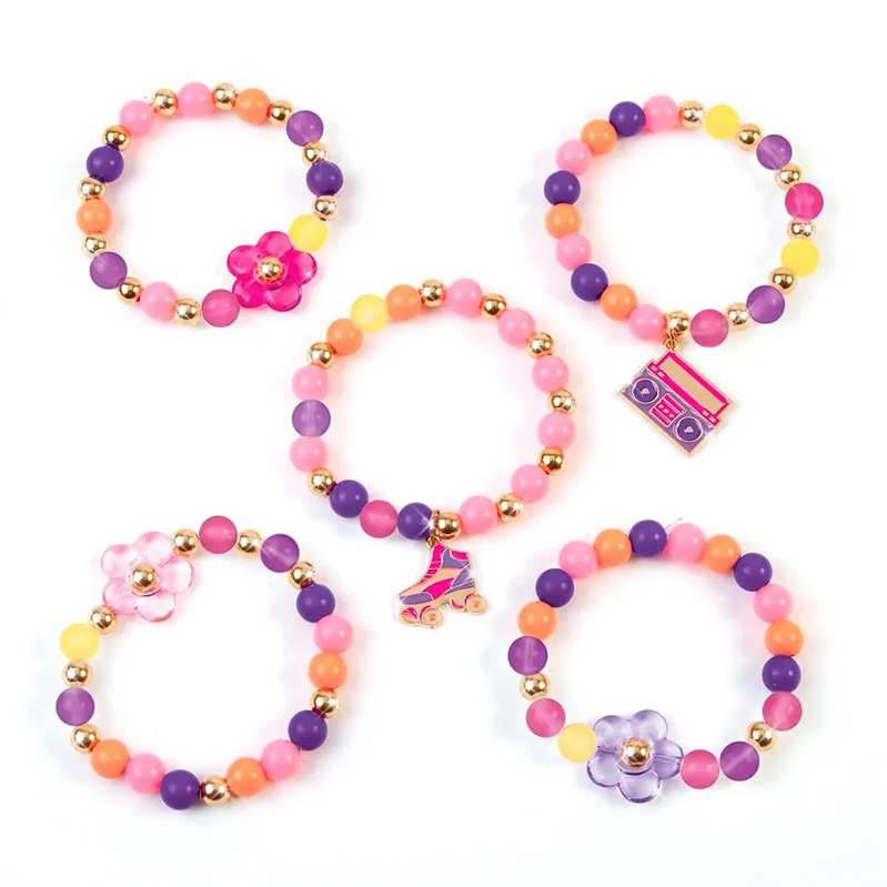 Make It Real Diy 1217 Pulseras Con Revelado De Color
